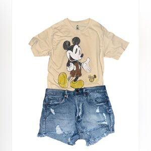 Vintage Mickey Mouse Tee- Small
